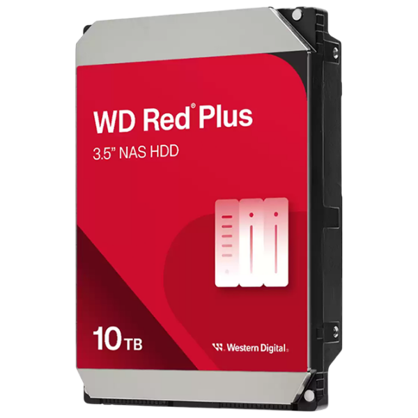 HDD Western Digital Red Plus 3.5'' 10 ТБ  photo 1