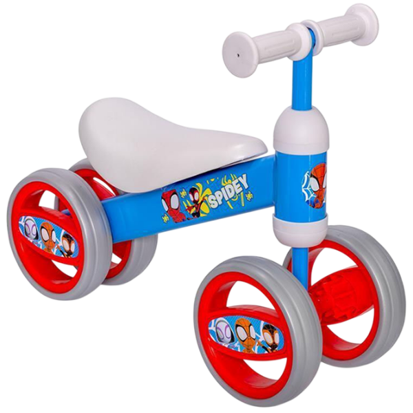 Bicicletă fără pedale Seven Spidey 12" Blue Red Plastic / Pentru copii photo 1