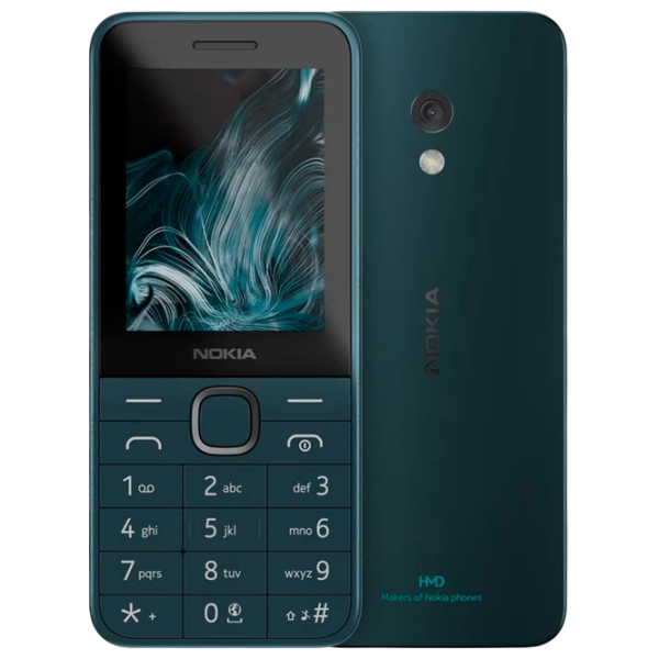 Nokia 225 (2024) Blue 2.4", Dual SIM, 4G photo 1