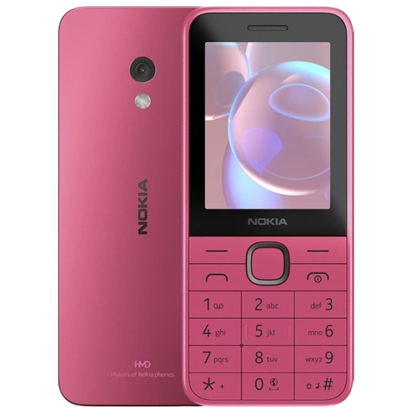 Nokia 225 (2024) Pink 2.4", Dual SIM, 4G photo 1
