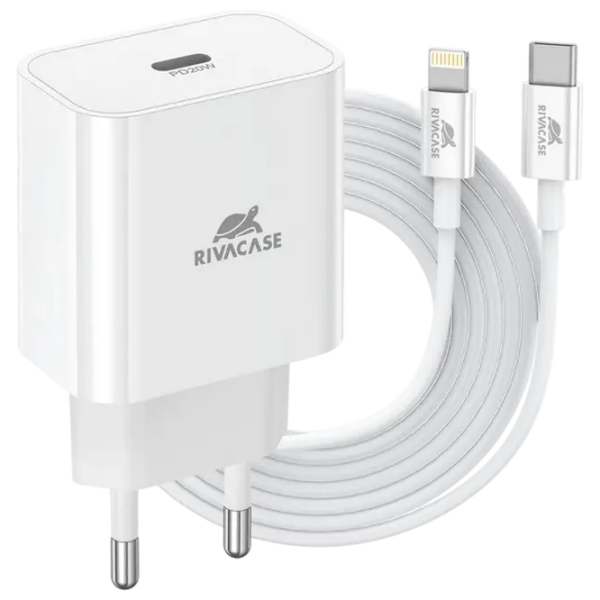 Încărcător de rețea RivaCase PS4101 WD4 (20 W) White 3 A / White photo 1