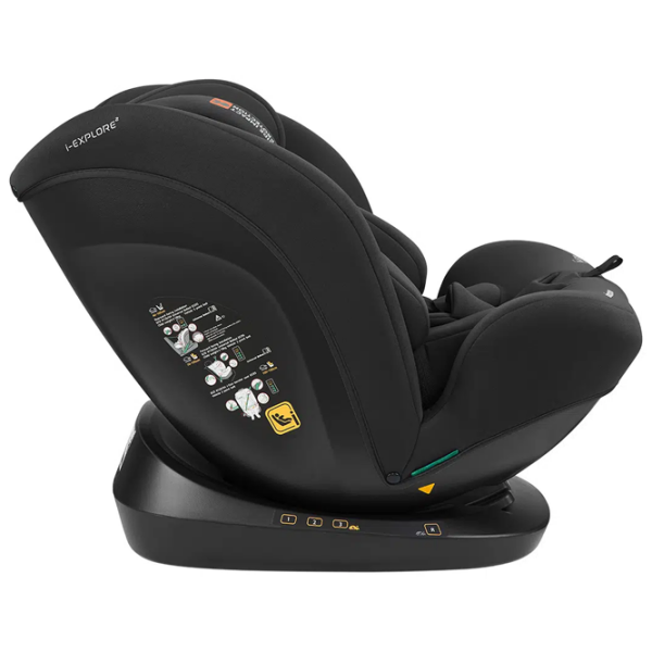Scaun auto Kikka Boo i-Explore 2 KB.233418 Black 0 luni - 12 ani, 36 kg photo 2