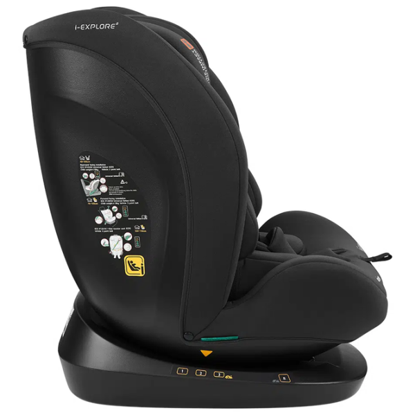 Scaun auto Kikka Boo i-Explore 2 KB.233418 Black 0 luni - 12 ani, 36 kg photo 7