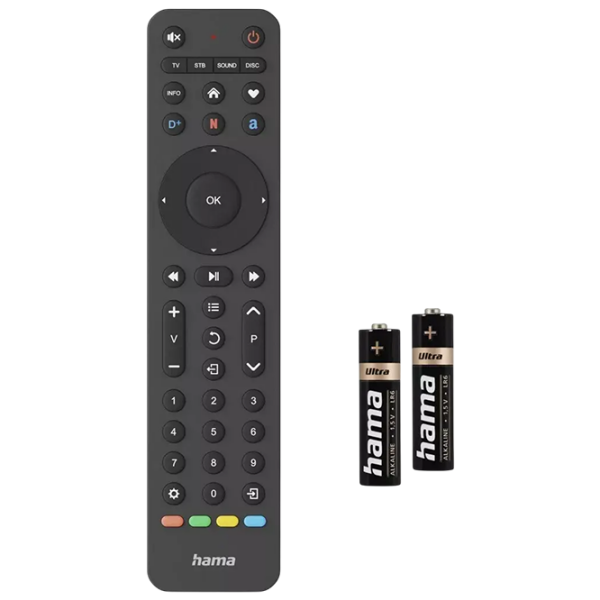 Telecomandă pentru televizor Universal 221053 Black  photo 4