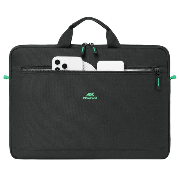 Geantă pentru laptop RivaCase Gremio 15.6" Black  photo 6