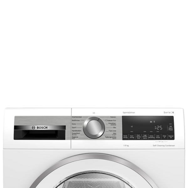 Mașină de spălat cu uscător Bosch WQG245D9NL White 9 kg, C photo 7