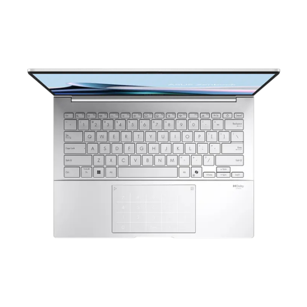 Laptop Asus Zenbook 14 OLED UX3405CA Foggy Silver 14" | 16 GB | 512 GB | Intel Core Ultra 5 225H | VGA Integrată photo 2