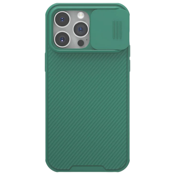 Husă pentru smartphone Apple iPhone 15 Pro Max (CamShield Pro) Mint Green Nillkin, PC, Back