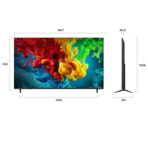 Televizor LG 75QNED83B6A Smart TV 4K Black 75" | MiniLED | 4K photo 4