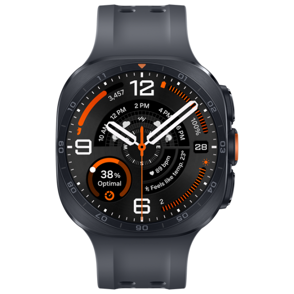 Ceas inteligent Samsung Galaxy Watch Ultra 2 Gray 1.52" | 47 mm | Titan/Silicon
| SM-L715FZKASEK photo 2