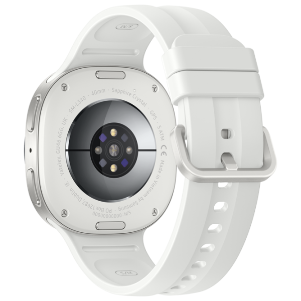 Ceas inteligent Samsung Galaxy Watch 9 Cream 1.34" | 40mm | Aluminiu/Cauciuc cu fluor
| SM-L340NZKASEK photo 4