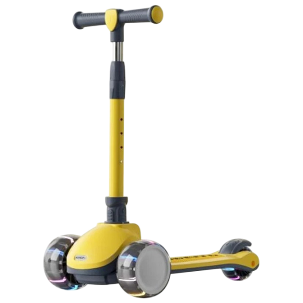 Trotinetă pentru copii cu trei roți RTM 88313 Yellow  , 50 kg, Din PU photo 1