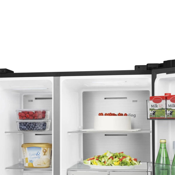 Frigider Hisense RS818N4TFE Black 417l / No Frost, 200l / No Frost, E photo 10