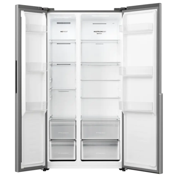Frigider Gorenje NRS917E41X Inox 347l / No Frost, 197l / No Frost, A+ photo 5