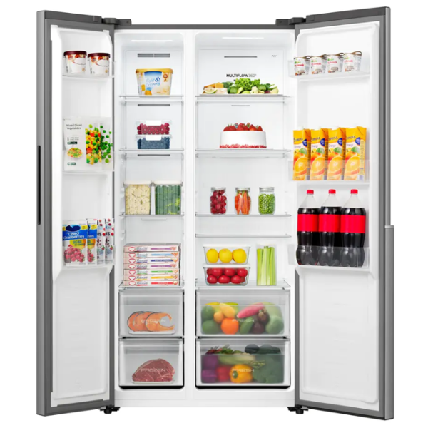 Frigider Gorenje NRS917E41X Inox 347l / No Frost, 197l / No Frost, A+ photo 8