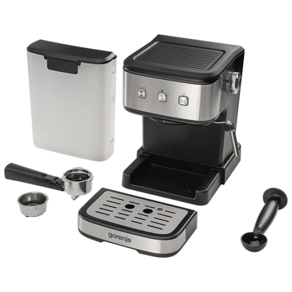 Aparat de cafea Gorenje ESCM12MBK Inox 850 W, 1.5 l,  photo 6
