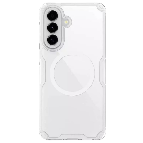 Чехол для смартфона Samsung Galaxy A57 (Nature Pro) White Прозрачный Nillkin, ТПУ, MagSafe Back