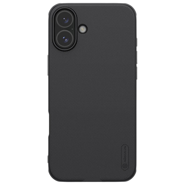 Husă pentru smartphone Apple iPhone 16 (Super Frosted Shield) Black Nillkin, TPU, Back