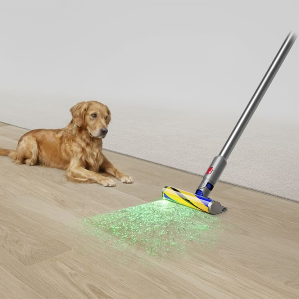 Aspirator vertical Dyson V15 Detect Fluffy Silver 660 W | Uscată | Container | 0.77 l photo 8