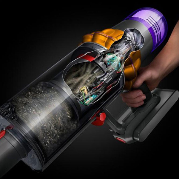 Aspirator vertical Dyson V15 Detect Fluffy Silver 660 W | Uscată | Container | 0.77 l photo 17