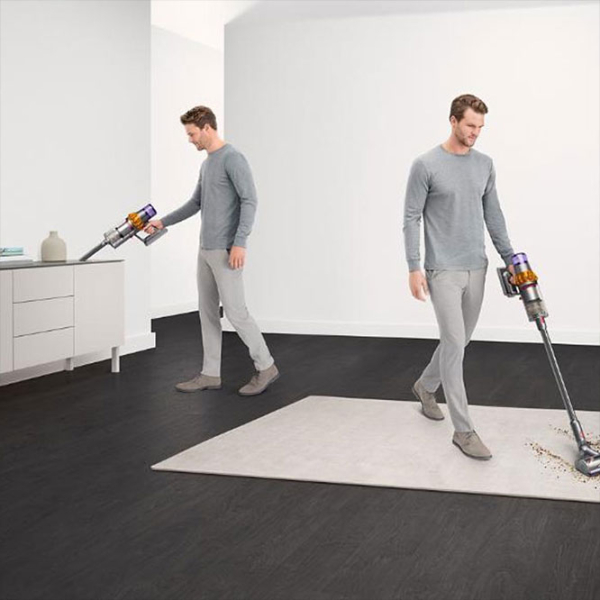 Aspirator vertical Dyson V15 Detect Fluffy Silver 660 W | Uscată | Container | 0.77 l photo 19