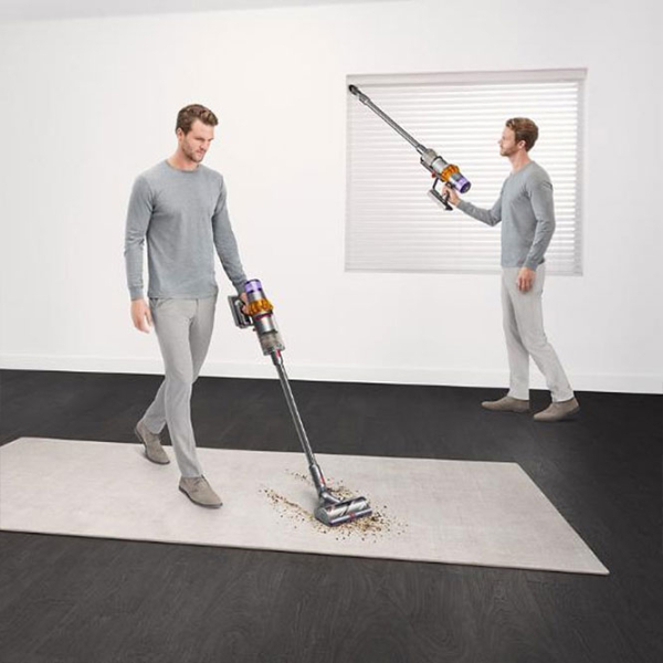 Aspirator vertical Dyson V15 Detect Fluffy Silver 660 W | Uscată | Container | 0.77 l photo 20