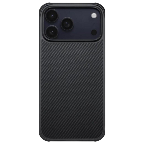 Husă pentru smartphone Apple iPhone 17 Pro Max (Aramid ProGuard) Gray Black Pitaka, PC, MagSafe Back
