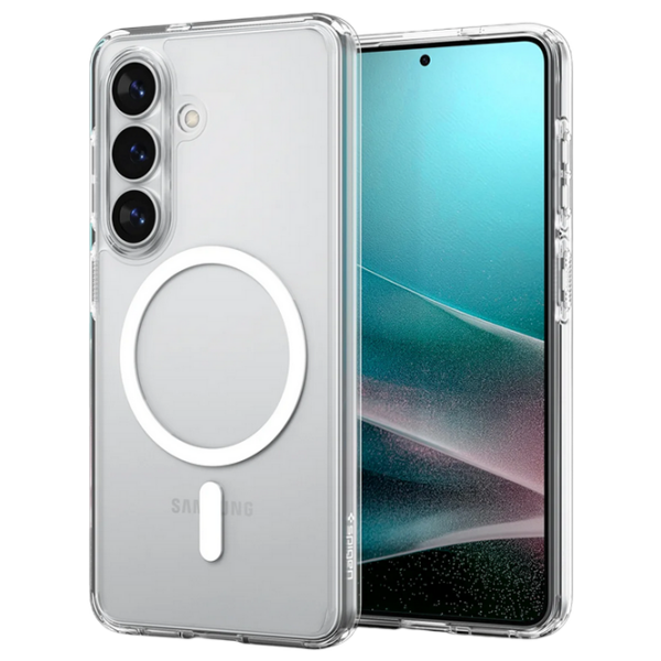 Чехол для смартфона Samsung Galaxy S26 (Ultra Hybrid) White Прозрачный Spigen, ТПУ, MagSafe Back