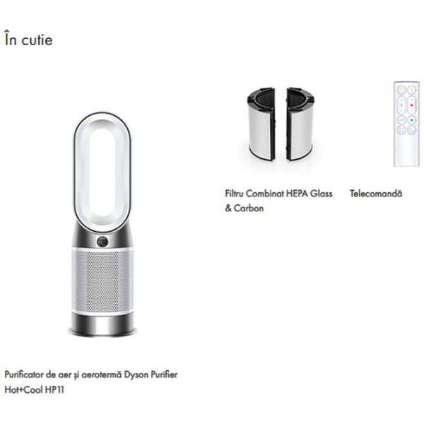 Purificator de aer Dyson HP11 Silver  photo 2