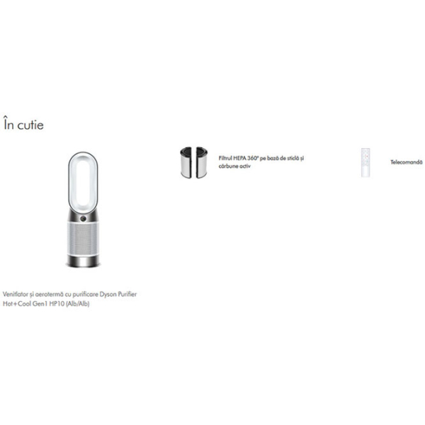 Очиститель воздуха Dyson HP10 Hot + Cool Серебряный  photo 2