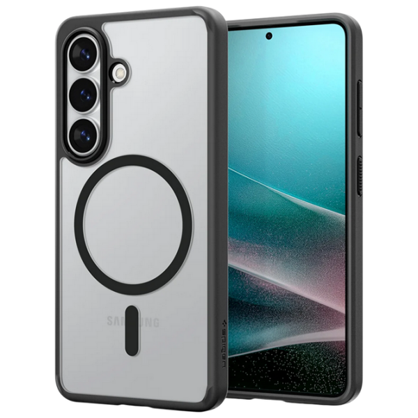 Чехол для смартфона Samsung Galaxy S26 (Ultra Hybrid) Черный Прозрачный Spigen, ТПУ, MagSafe Back