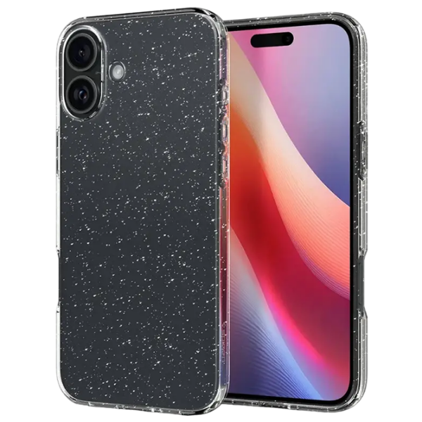 Чехол для смартфона Apple iPhone 16 Plus (Liquid Crystal) White Прозрачный Spigen, ТПУ, Back