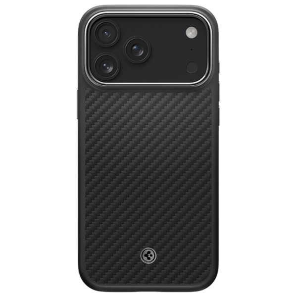 Чехол для смартфона Apple iPhone 17 Pro (Enzo Aramid) Черный Spigen, ТПУ, MagSafe Back