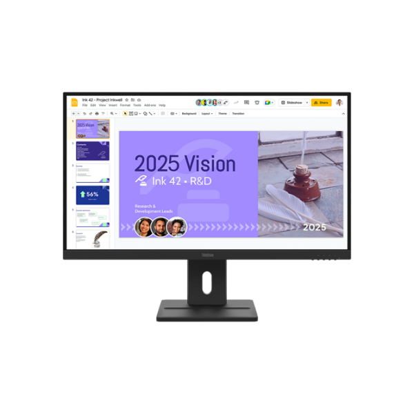 Monitor Lenovo ThinkVision E27Q-40 Black 27" 2K IPS LED photo 1