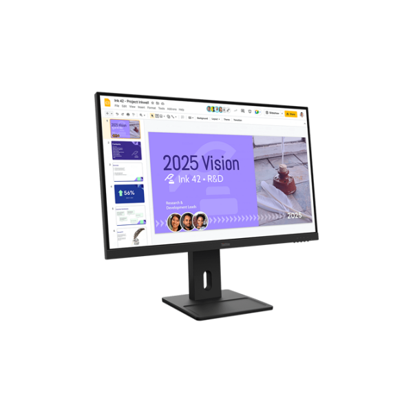Monitor Lenovo ThinkVision E27Q-40 Black 27" 2K IPS LED photo 2
