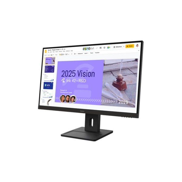 Monitor Lenovo ThinkVision E27Q-40 Black 27" 2K IPS LED photo 3