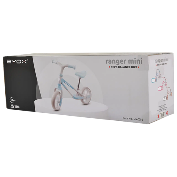 Bicicletă fără pedale Moni Ranger Mini 8" Pink   / Pentru copii photo 6