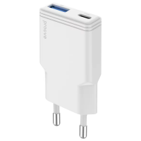 Încărcător de rețea Proove Slender (30 W) White 3 A / White