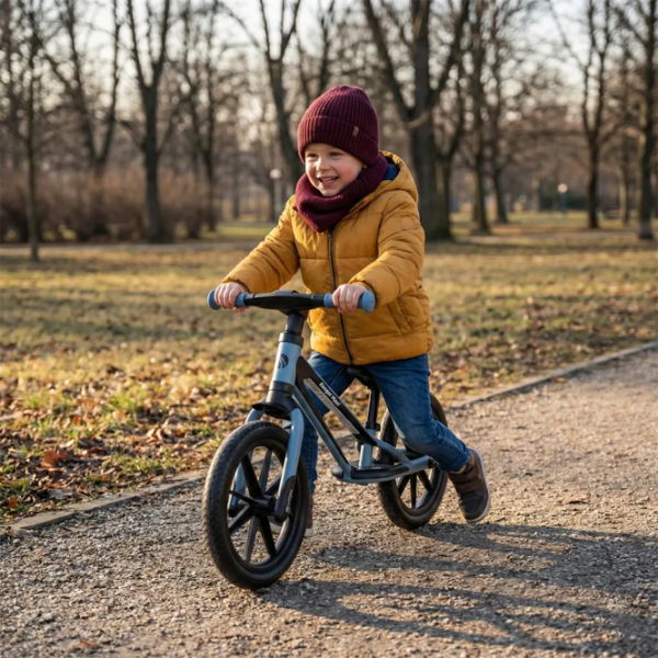Bicicletă fără pedale Moni Ranger Maxi 12" Blue   / Pentru copii photo 4
