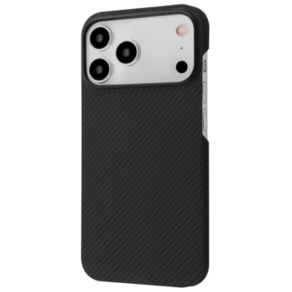 Husă pentru smartphone Apple iPhone 17 Pro (Carbon Slim) Onyx Black Proove, TPU, MagSafe Back