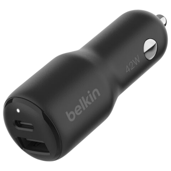 Încărcător auto Belkin Boost Charge (42 W) Black  / Black photo 1