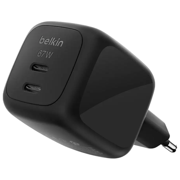 Încărcător de rețea Belkin WCH020kqBK (67 W) Black  / Black photo 1