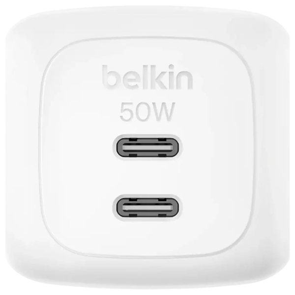 Încărcător de rețea Belkin WCH019kqWH (50 W) White  / White photo 3