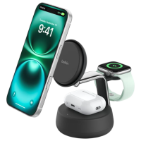 Încărcător wireless Belkin Qi2 (25 W) Black  / Black
