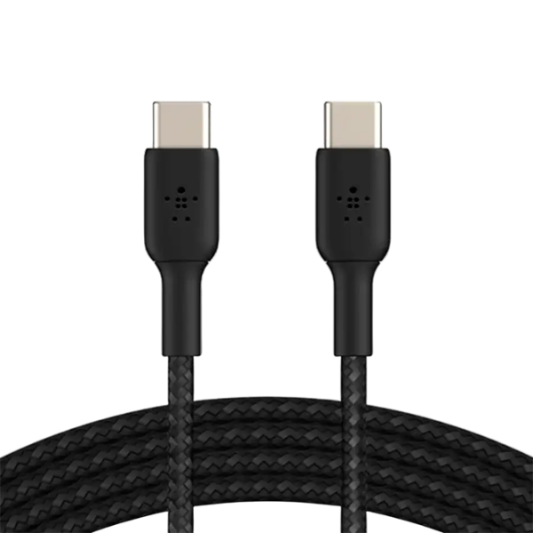 Cablu pentru telefon Belkin Braid USB Type-C / USB Type-C Black  photo 1