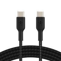 Cablu pentru telefon Belkin Braid USB Type-C / USB Type-C Black 