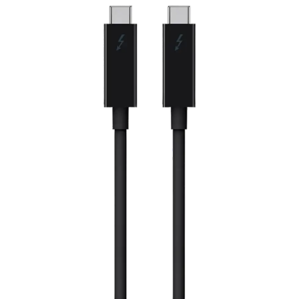Cablu pentru telefon Belkin Dual Type-C USB Type-C / USB Type-C Black  photo 1