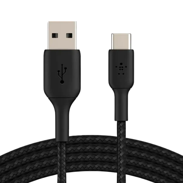 Cablu pentru telefon Belkin CAB001BT1MBK USB Type-A / USB Type-C Black  photo 1