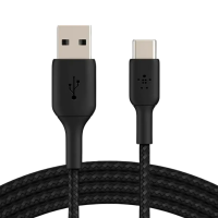 Cablu pentru telefon Belkin CAB001BT1MBK USB Type-A / USB Type-C Black 