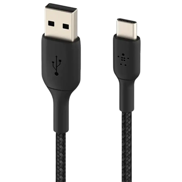 Cablu pentru telefon Belkin CAB001BT1MBK USB Type-A / USB Type-C Black  photo 2